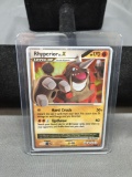 2008 Pokemon Black Star Promo #DP29 RHYPERIOR LV. X Holofoil Rare Trading Card