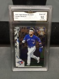 GMA Graded 2020 Topps Chrome Ben Baller LOURDES GURRIEL JR. Blue Jays Baseball Card - GEM MINT 10