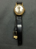 Omega Ladymatice Gold Tone Wrist Watch - Cracked Crystal - Gold?