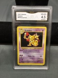 GMA Graded 1999 Pokemon Base Set Shadowless #32 KADABRA Trading Card - VG-EX+ 4.5
