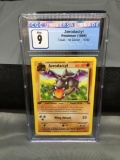 CGC Graded 1999 Pokemon Fossil 1st Edition #16 AERODACTYL Rare Trading Card - MINT 9
