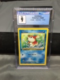 CGC Graded 1999 Pokemon Jungle 1st Edition #53 GOLDEEN Trading Card - MINT 9