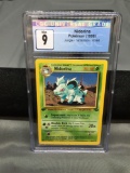 CGC Graded 1999 Pokemon Jungle 1st Edition #40 NIDORINA Trading Card - MINT 9