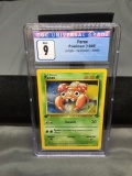 CGC Graded 1999 Pokemon Jungle 1st Edition #59 PARAS Trading Card - MINT 9