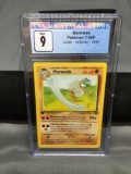 CGC Graded 1999 Pokemon Jungle 1st Edition #39 MAROWAK Trading Card - MINT 9