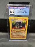 CGC Graded 1999 Pokemon Jungle 1st Edition #45 RHYDON Trading Card - NM-MT+ 8.5