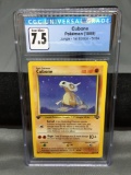CGC Graded 1999 Pokemon Jungle 1st Edition #50 CUBONE Trading Card - NM+ 7.5
