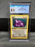 CGC Graded 1999 Pokemon Fossil 1st Edition #18 DITTO Rare Trading Card - NM-MT+ 8.5
