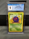 CGC Graded 1999 Pokemon Jungle 1st Edition #63 VENONAT Trading Card - MINT 9