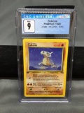 CGC Graded 1999 Pokemon Jungle 1st Edition #50 CUBONE Trading Card - MINT 9