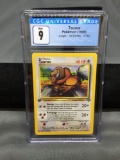 CGC Graded 1999 Pokemon Jungle 1st Edition #47 TAUROS Trading Card - MINT 9
