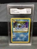 GMA Graded 1999 Pokemon Fossil 1st Edition #35 GOLDUCK Trading Card - EX-NM+ 6.5