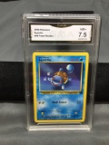 GMA Graded 2000 Pokemon Team Rocket #68 SQUIRTLE Trading Card - NM+ 7.5