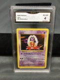 GMA Graded 1999 Pokemon Base Set Shadowless #31 JYNX Vintage Trading Card - VG-EX 4