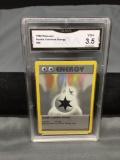 GMA Graded 1999 Pokemon Base Set Shadowless #96 DOUBLE COLORLESS ENERGY Vintage Trading Card - VG+