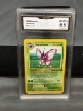 GMA Graded 1999 Pokemon Jungle Unlimited #29 VENOMOTH Trading Card - NM-MT+ 8.5