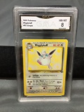 GMA Graded 1999 Pokemon Jungle Unlimited #32 WIGGLYTUFF Trading Card - NM-MT 8