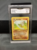 GMA Graded 1999 Pokemon Jungle Unlimited #39 MAROWAK Trading Card - EX-NM 6