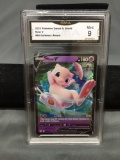 GMA Graded 2020 Pokemon Darkness Ablaze #69 MEW V Holofoil Rare Trading Card - MINT 9