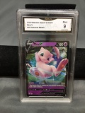 GMA Graded 2020 Pokemon Darkness Ablaze #69 MEW V Holofoil Rare Trading Card - MINT 9