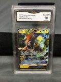 GMA Graded 2017 Pokemon Guardians Rising #47 TAPU KOKO GX Holofoil Rare Trading Card - GEM MINT 10