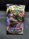 Factory Sealed Pokemon Sword & Shield REBEL CLASH 10 Card Booster Pack
