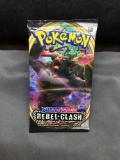 Factory Sealed Pokemon Sword & Shield REBEL CLASH 10 Card Booster Pack