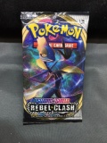 Factory Sealed Pokemon Sword & Shield REBEL CLASH 10 Card Booster Pack