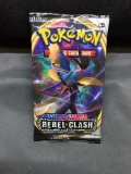 Factory Sealed Pokemon Sword & Shield REBEL CLASH 10 Card Booster Pack
