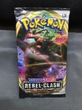 Factory Sealed Pokemon Sword & Shield REBEL CLASH 10 Card Booster Pack