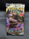 Factory Sealed Pokemon Sword & Shield REBEL CLASH 10 Card Booster Pack