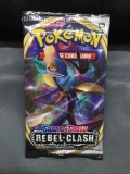 Factory Sealed Pokemon Sword & Shield REBEL CLASH 10 Card Booster Pack