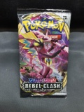 Factory Sealed Pokemon Sword & Shield REBEL CLASH 10 Card Booster Pack