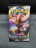 Factory Sealed Pokemon Sword & Shield REBEL CLASH 10 Card Booster Pack