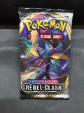 Factory Sealed Pokemon Sword & Shield REBEL CLASH 10 Card Booster Pack