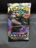 Factory Sealed Pokemon Sword & Shield REBEL CLASH 10 Card Booster Pack