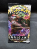Factory Sealed Pokemon Sword & Shield REBEL CLASH 10 Card Booster Pack