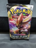 Factory Sealed Pokemon Sword & Shield REBEL CLASH 10 Card Booster Pack
