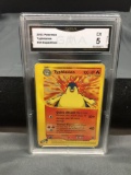 GMA Graded 2000 Pokemon Expedition #64 TYPHLOSION Rare Trading Card - EX 5