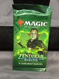 Factory Sealed Magic the Gathering ZENDIKAR RISING 15 Card Draft Booster Pack