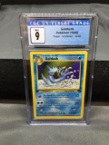 CGC Graded 1999 Pokemon Fossil 1st Edition #35 GOLDUCK Trading Card - MINT 9