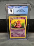 CGC Graded 1999 Pokemon Fossil 1st Edition #43 SLOWBRO Trading Card - MINT 9