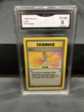 GMA Graded 1999 Pokemon Base Set Unlimited #75 LASS Trading Card - EX-NM 6