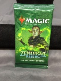 Factory Sealed Magic the Gathering ZENDIKAR RISING 15 Card Draft Booster Pack