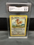 GMA Graded 1999 Pokemon Base Set Unlimited #22 PIDGEOTTO Trading Card - NM-MT+ 8.5