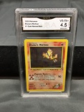 GMA Graded 2000 Pokemon Gym Heroes BLAINE'S MOLTRES Holofoil Rare Trading Card- VG-EX+ 4.5