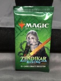 Factory Sealed Magic the Gathering ZENDIKAR RISING 15 Card Draft Booster Pack