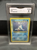 GMA Graded 1999 Pokemon Base Set Shadowless #41 SEEL Trading Card - EX-NM 6