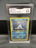 GMA Graded 1999 Pokemon Base Set 1st Edition Shadowless #41 SEEL Trading Card - EX+ 5.5