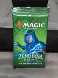 Factory Sealed Magic the Gathering ZENDIKAR RISING 15 Card Draft Booster Pack